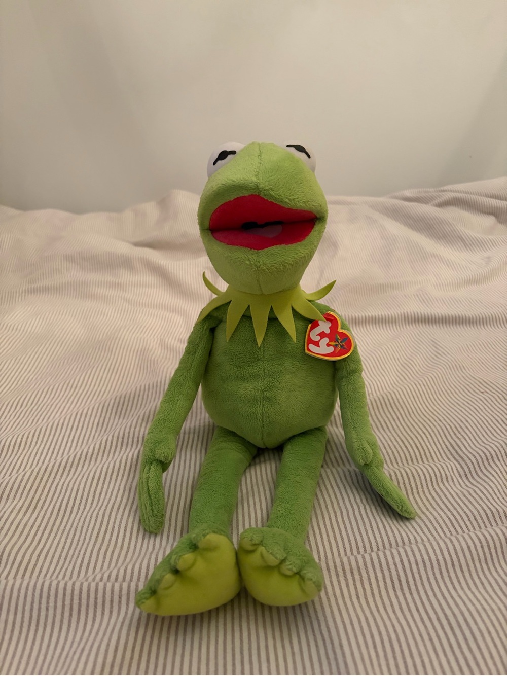 Ty Beanie Buddy Kermit the Frog Plush 2013 Brand New with Tags